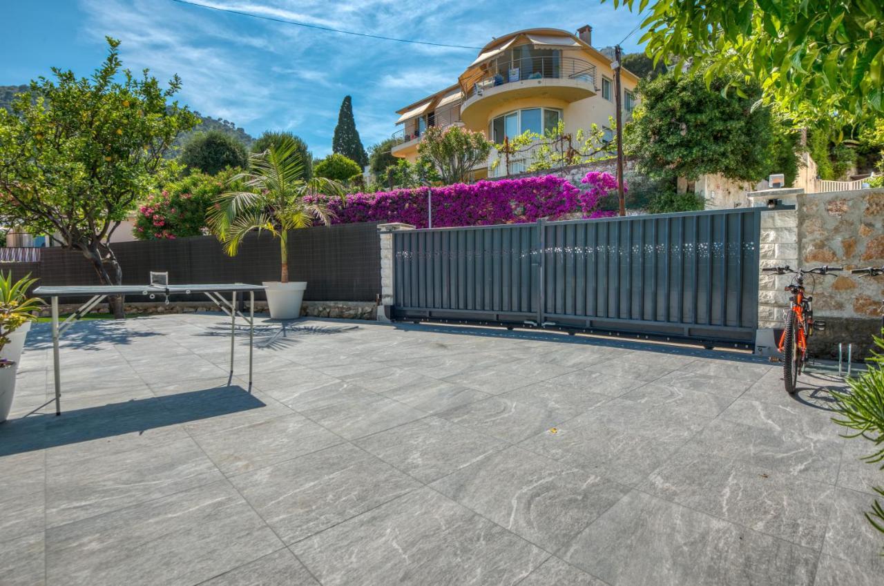 Deluxe VILLA GRAZIELLA 200 M FROM THE BEACH Èze Extérieur photo